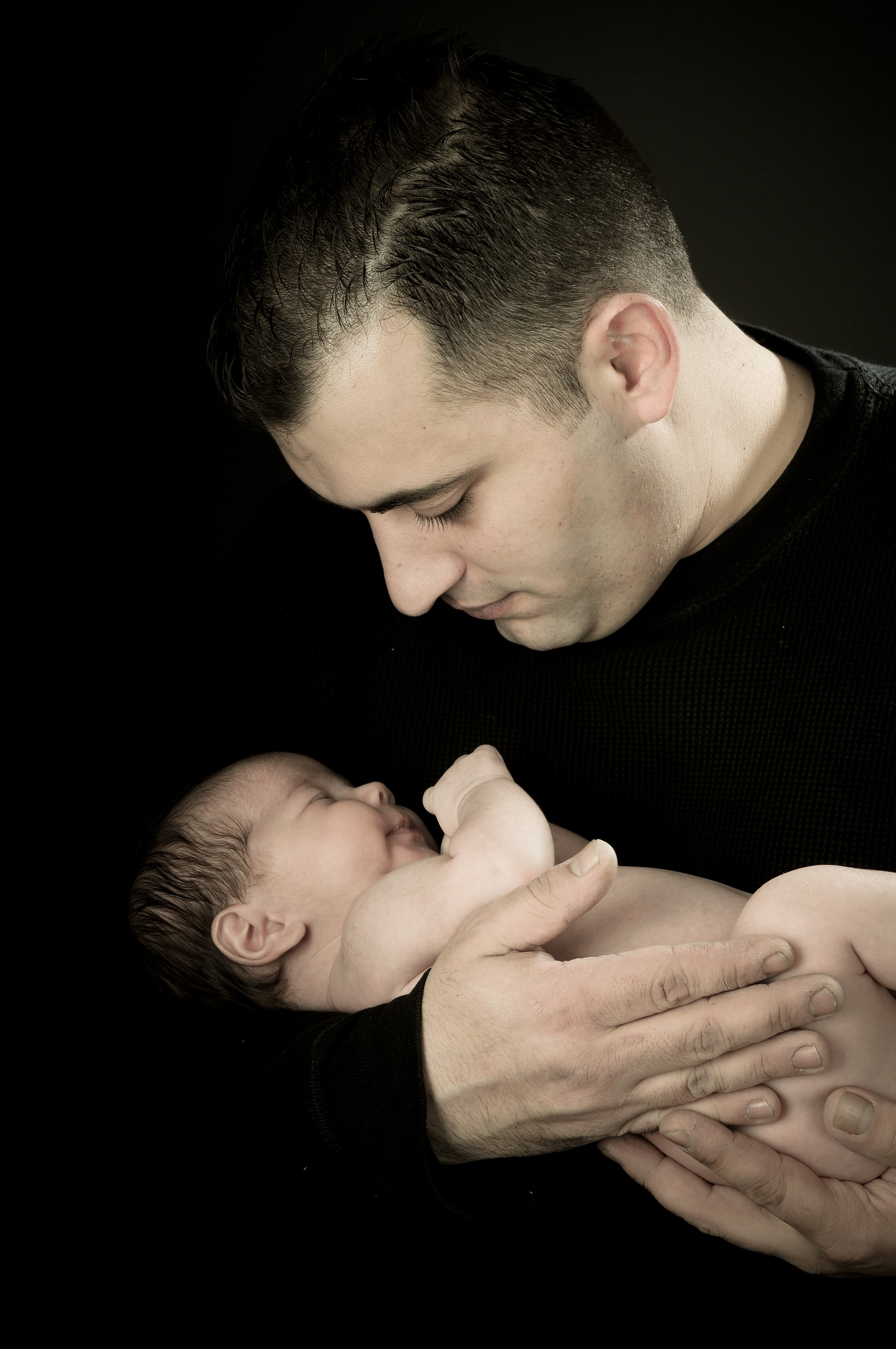 Romeo with his family